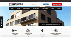 Desktop Screenshot of isotrapro.cz